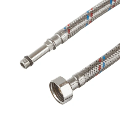 Гибкая подводка  для смесителя ELKA серия ПРОФИ, ВР/НР 1/2"-М10*35мм