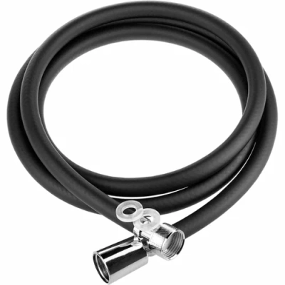 Шланг для душа черный матовый